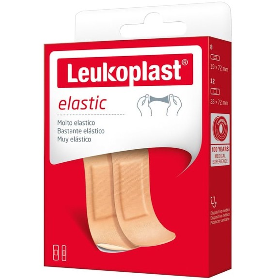 Leukoplast Elastic Strips 20 Τεμάχια