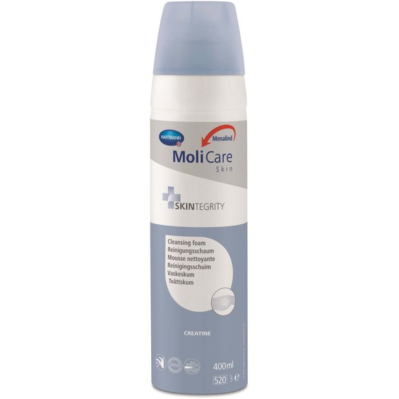Hartmann Menalind Molicare Skintegrity Cleansing Foam Ήπιος Αφρός Καθαρισμού για Άτομα με Ακράτεια 400ml