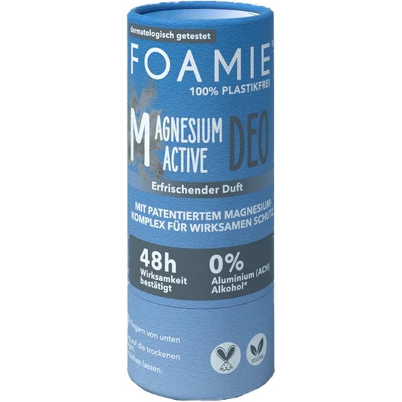 Foamie Magnesium Active Refresh Deodorant Stick 40g