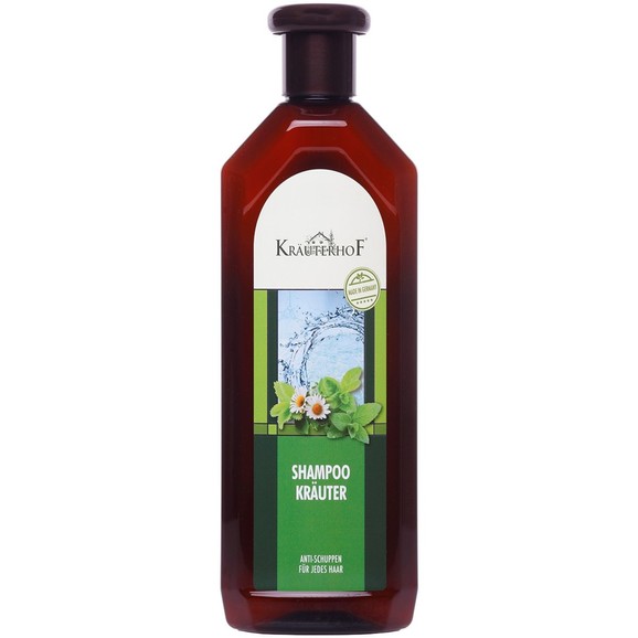 Krauterhof Anti-Dandruff Shampoo Krauter with Panthenol & 7 Herbs 500ml