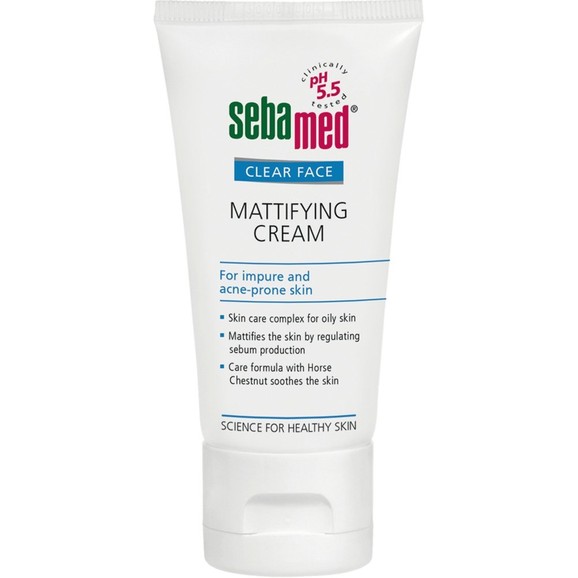 Sebamed Clear Face Mattifying Cream for Acne Prone Skin 50ml
