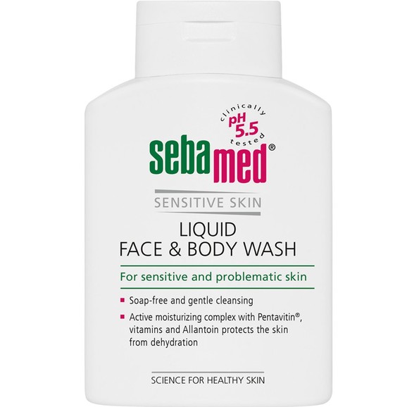 Sebamed Liquid Face & Body Wash - 200ml