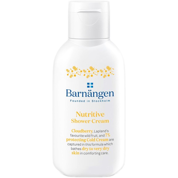 Δώρο Barnangen Shower Cream Nutritive Αφροντούς με Cloudberry & 7% Cold Cream Προστατευτική Κρέμα, Πολύ Ξηρές Επιδερμίδες 50ml