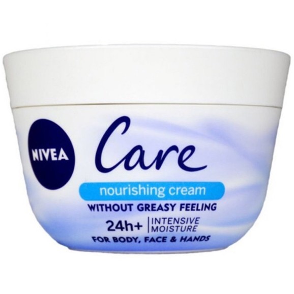 Nivea Care Nourishing Face & Body Cream Travel Size 50ml