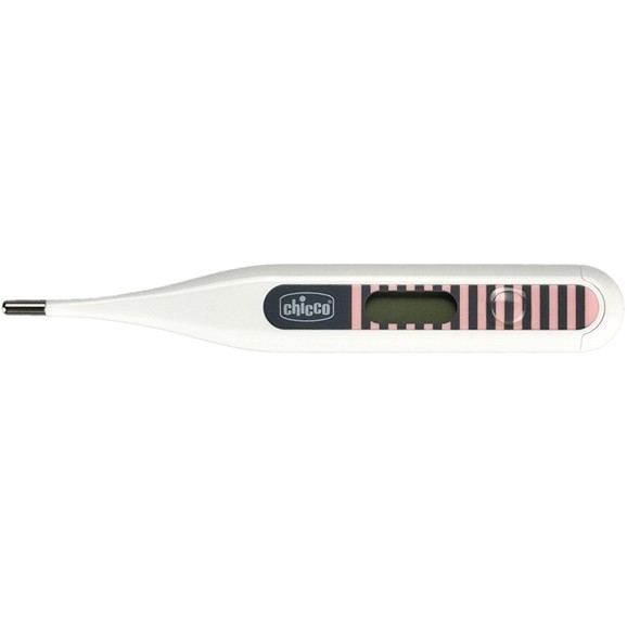 Chicco Digi Baby Digital Thermometer 1 Τεμάχιο - Ροζ / Σκούρο Γκρι