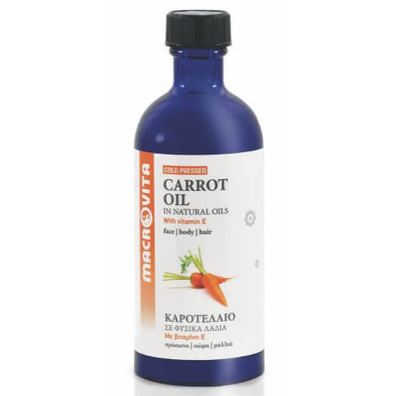 Macrovita Carrot Oil with Vitamin E 100ml