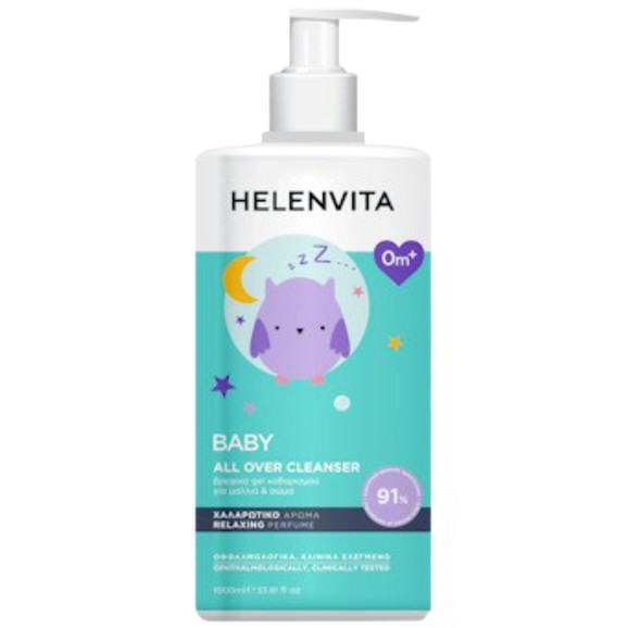 Helenvita Promo Relaxing Perfume 0m+ Baby All Over Cleanser 1000ml