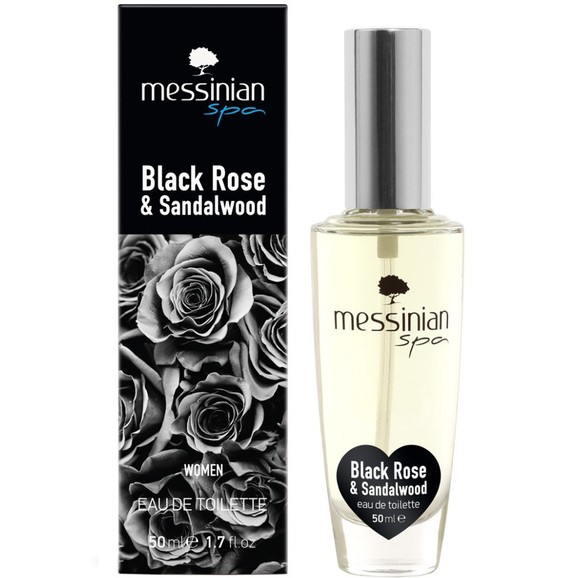 Messinian Spa Black Rose & Sandalwood Eau De Toilette 50ml