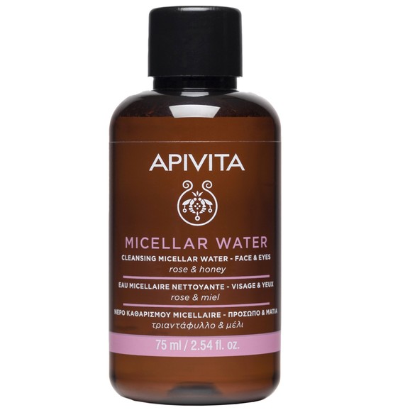 Δώρο Apivita Micellar Water for Face & Eyes Νερό Καθαρισμού για Πρόσωπο, Μάτια με Τριαντάφυλλο & Μέλι 75ml Δώρο Apivita Micellar Water for Face & Eyes Νερό Καθαρισμού για Πρόσωπο, Μάτια με Τριαντάφυλλο & Μέλι 75ml
