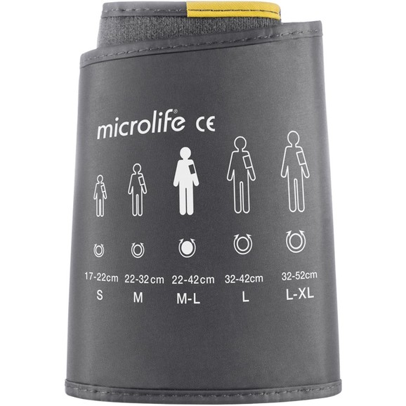 Microlife Conical Wide Range Soft Cuff for Uper Arm M-L, 22-42 cm 1 Τεμάχιο