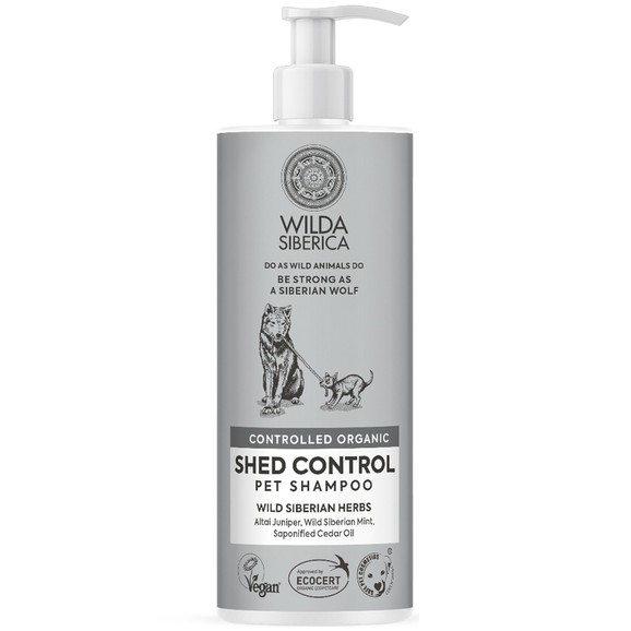 Natura Siberica Wilda Organic Shed Control Pet Shampoo 400ml