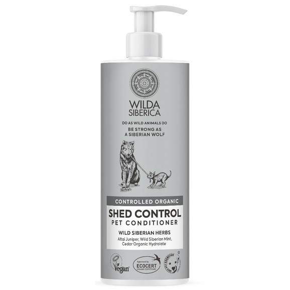 Natura Siberica Wilda Organic Shed Control Pet Conditioner 400ml