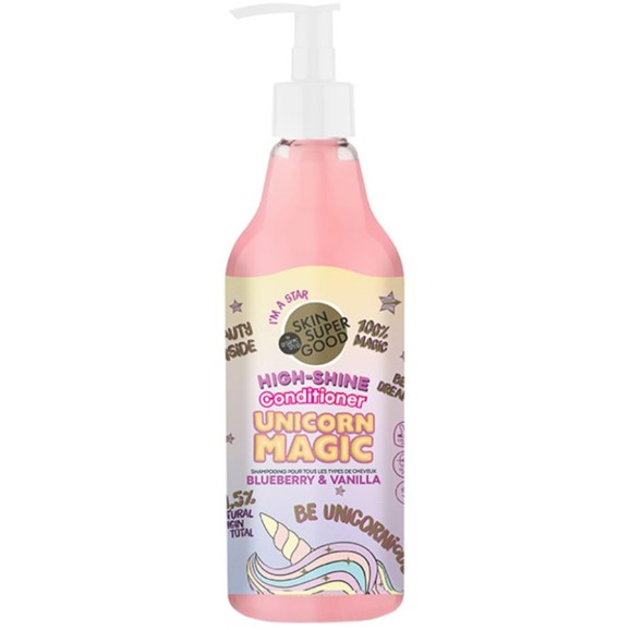 Organic Shop Unicorn Magic High Shine Blueberry & Vanilla Conditioner 500ml