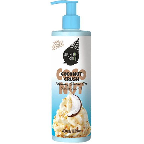 Organic Shop Ice Cream Coconut Crush Body Shower Gel 400ml