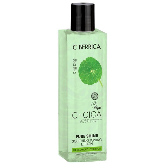 Natura Siberica C+Cica C-Berrica Pure Shine Soothing Toning Face Lotion 150ml Natura Siberica C+Cica C-Berrica Pure Shine Soothing Toning Face Lotion 150ml
