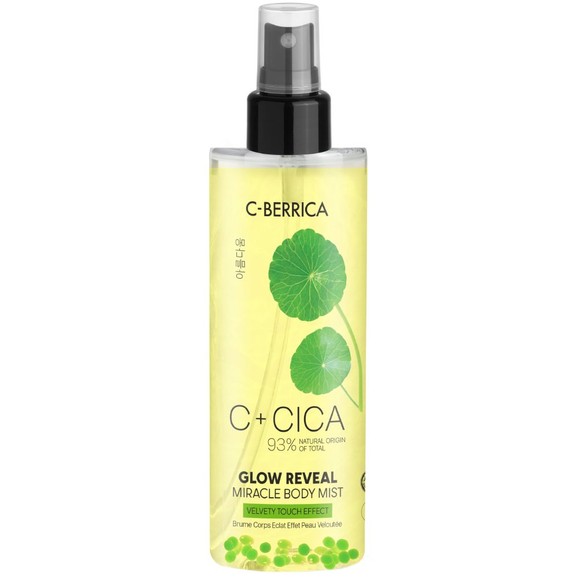 Natura Siberica C+Cica C-Berrica Velvety Touch Effect Glow Reveal Miracle Body Mist 200ml Natura Siberica C+Cica C-Berrica Velvety Touch Effect Glow Reveal Miracle Body Mist 200ml