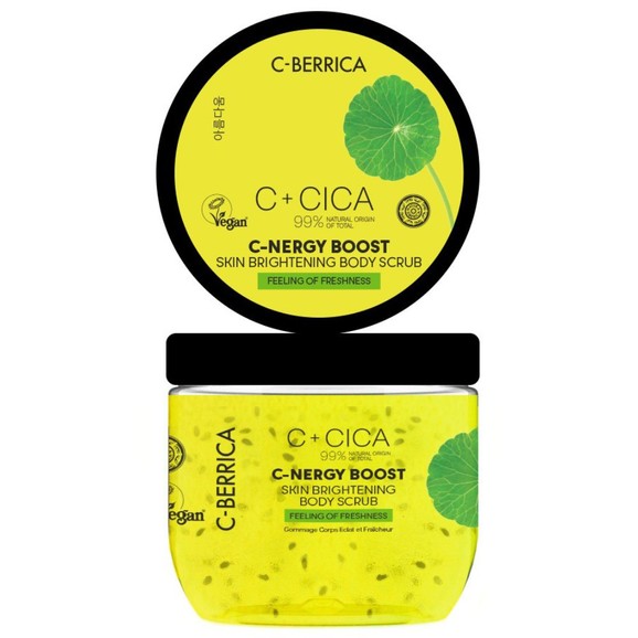 Natura Siberica C+Cica C-Berrica C-Nergy Boost Felling Of Freshness Skin Brightening Body Scrub 200ml Natura Siberica C+Cica C-Berrica C-Nergy Boost Felling Of Freshness Skin Brightening Body Scrub 200ml