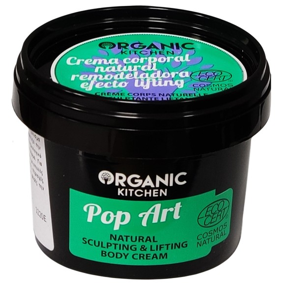 Organic Kitchen Pop Art Natural Sculpting & Lifting Body Cream 100ml