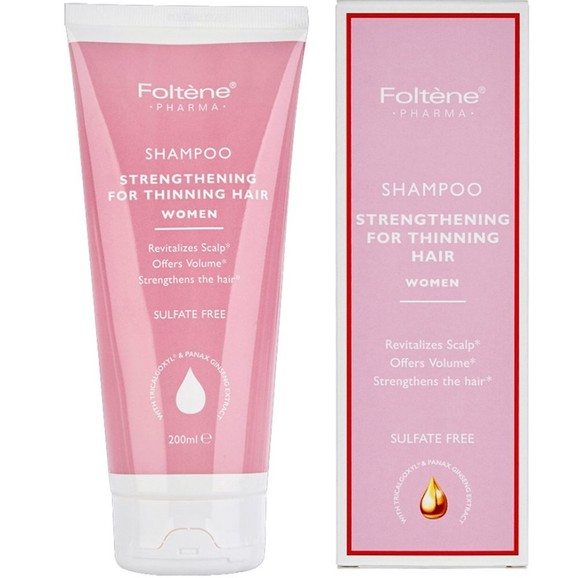 Δώρο Foltene Pharma Strengthening for Thinning Hair Shampoo for Women 200ml Δώρο Foltene Pharma Strengthening for Thinning Hair Shampoo for Women 200ml