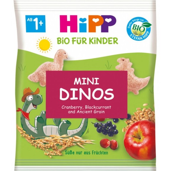 Δώρο Hipp Mini Dinos Cereal Snak 12m+, 30g Δώρο Hipp Mini Dinos Cereal Snak 12m+, 30g