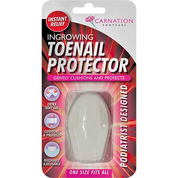 Carnation Footcare Ingrowing Toenail Protector One Size 1 Τεμάχιο Carnation Footcare Ingrowing Toenail Protector One Size 1 Τεμάχιο