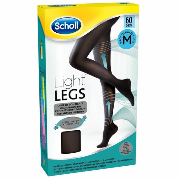 Δώρο Dr Scholl Light Legs Καλσόν Διαβαθμισμένης Συμπίεσης 60 DEN Μαύρο Χρώμα MEDIUM 1τμχ