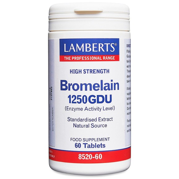 Lamberts Bromelain 1250GDU 60tabs Lamberts Bromelain 1250GDU 60tabs