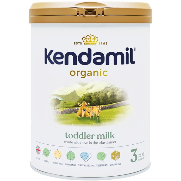 Kendamil Toddler Milk Organic 3, 12-36m 800g
