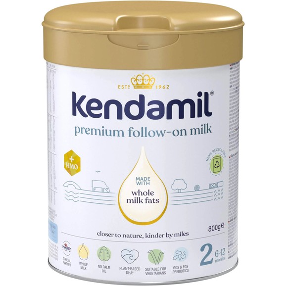 Kendamil Premium Follow-On Milk 2, 6-12m 800g