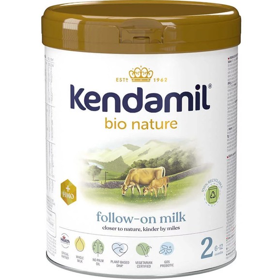 Kendamil Bio Nature Follow-On Milk 6-12m 800g