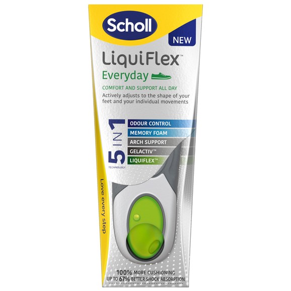 Scholl LiquidFlex Everyday 5 in 1 Technology 1 Ζευγάρι