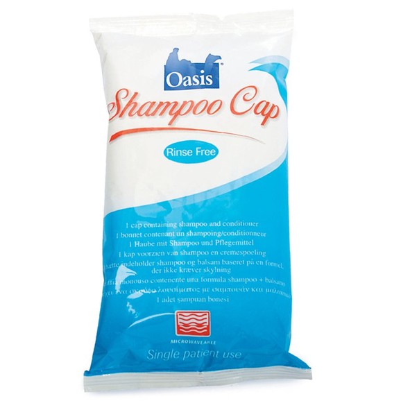 Oasis Shampoo Cap Σκούφος Λουσίματος με Σαμπουάν & Μαλακτικό