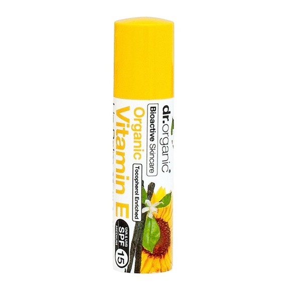 Dr Organic Vitamin E Lip Balm Spf15, 5.7ml