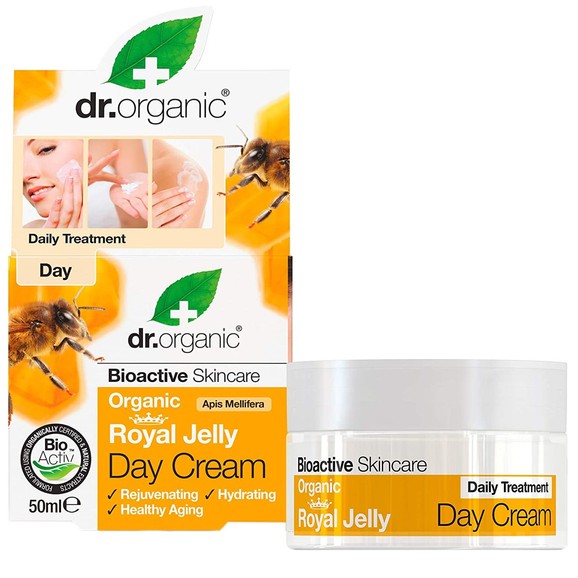Dr Organic Royal Jelly Rejuvenating, Hydrating & Healthy Aging Day Cream 50ml
