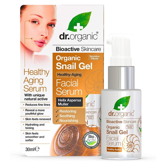 Dr Organic Snail Gel Facial  Serum 30ml