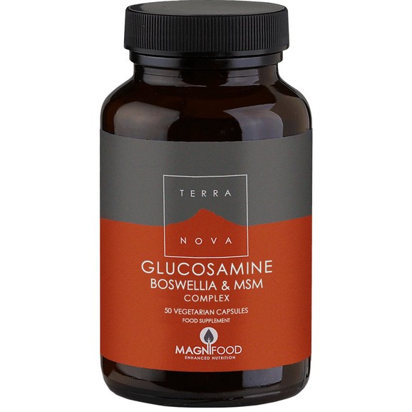 Terranova Glucosamine, Boswellia & MSM Complex - 50 Veg.caps