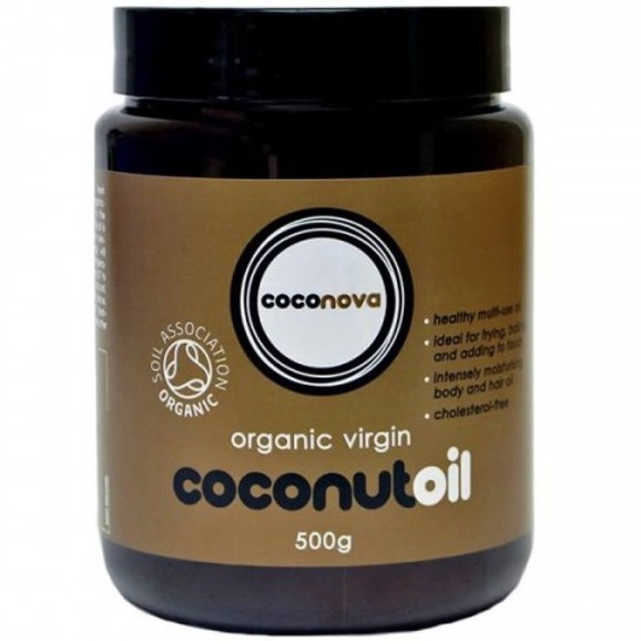 Δώρο Terranova Coconova Organic Virgin Coconut Oil Φυτικό Λάδι Καρύδας Οργανικής Καλλιέργειας 500g