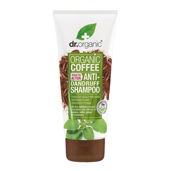 Dr Organic Coffee Anti-Dandruff Shampoo 200ml