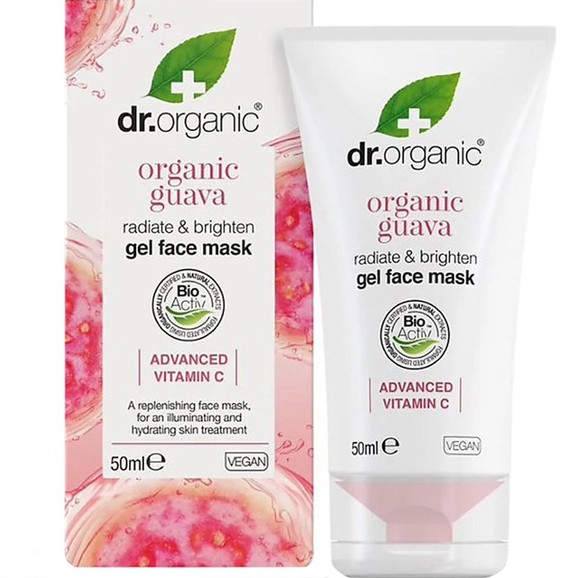Dr Organic Guava Radiate & Brighten Gel Face Mask 50ml