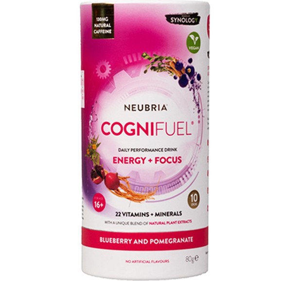Neubria Cognifuel Energy & Focus 80g - Blueberry & Pomegranate