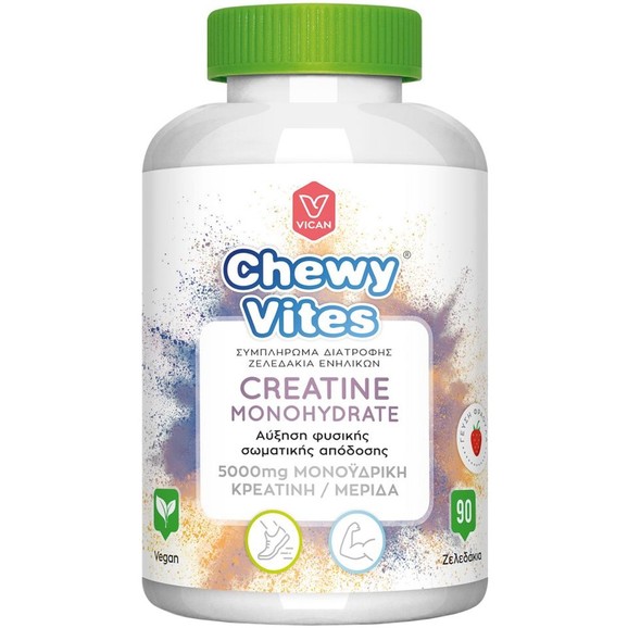 Chewy Vites Creatine Monohydrate 5000mg 90 Ζελεδάκια