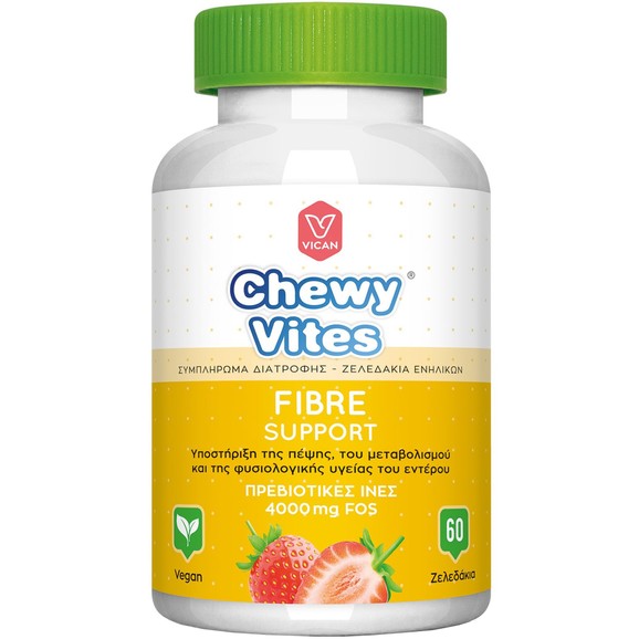 Chewy Vites Fibre Support 60 Ζελεδάκια