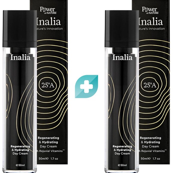 Σετ Inalia Regenerating & Hydrating Day Face Cream with Rejuval Vitamins 2x50ml