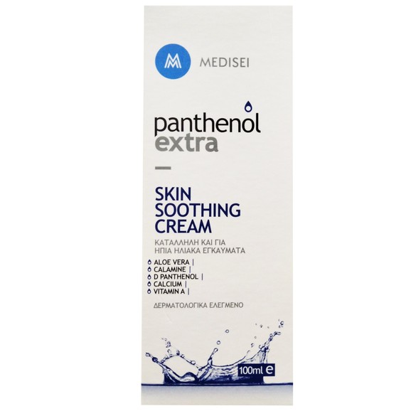 Medisei Panthenol Extra Skin Soothing Cream Κατάλληλη για την Αντιμετώπιση και των Ήπιων Ηλιακών ή Θερμικών Εγκαυμάτων 100ml Medisei Panthenol Extra Skin Soothing Cream Κατάλληλη για την Αντιμετώπιση και των Ήπιων Ηλιακών ή Θερμικών Εγκαυμάτων 100ml