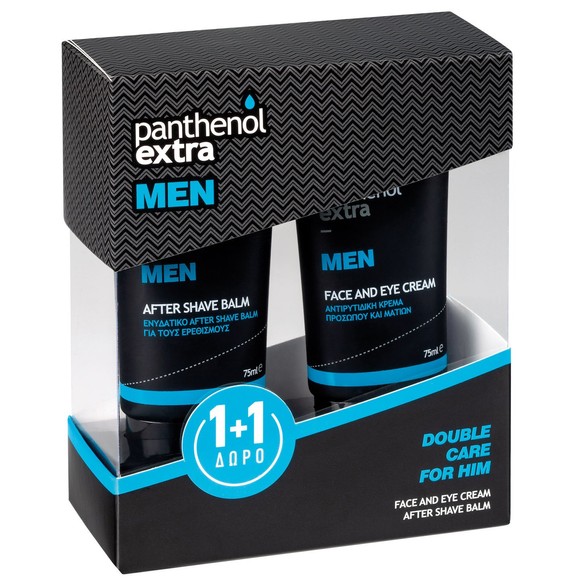 Medisei Panthenol Extra Πακέτο Προσφοράς Men Care Face & Eye Cream 75ml & After Shave Balm 75ml Medisei Panthenol Extra Πακέτο Προσφοράς Men Care Face & Eye Cream 75ml & After Shave Balm 75ml
