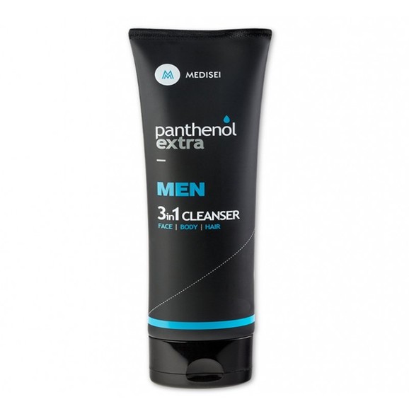 Δώρο Medisei Panthenol Extra Men 3 in 1 Cleanser Ανδρικό Αφρόλουτρο, Σαμπουάν & Καθαριστικό Προσώπου 50ml