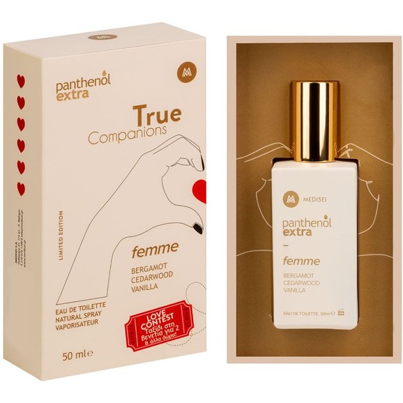 Medisei Panthenol Extra True Companions Femme Eau de Toilette 50ml