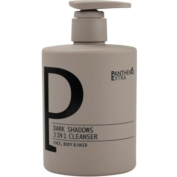 Panthenol Extra Dark Shadows 3in1 Face, Body & Hair Cleanser 500ml