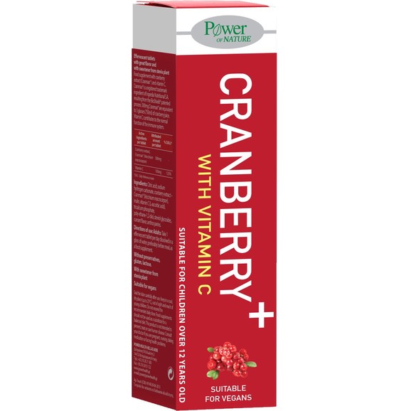 Power Health Cranberry 500mg with Vitamin C 20 Effer.tabs