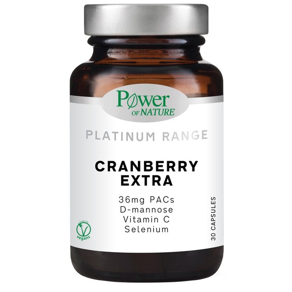 Power of Nature Platinum Range Cranberry Extra 30caps